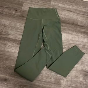 Olive Green Lululemon leggings